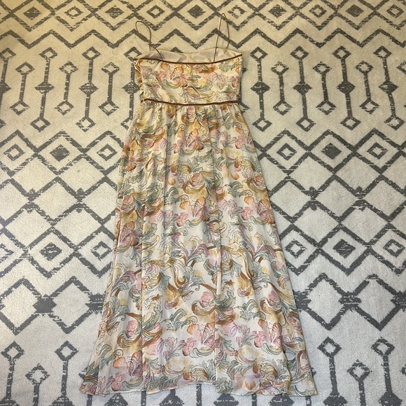 12th Tribe Ruby Floral Maxi Dress Sz S - Picture 6 of 7